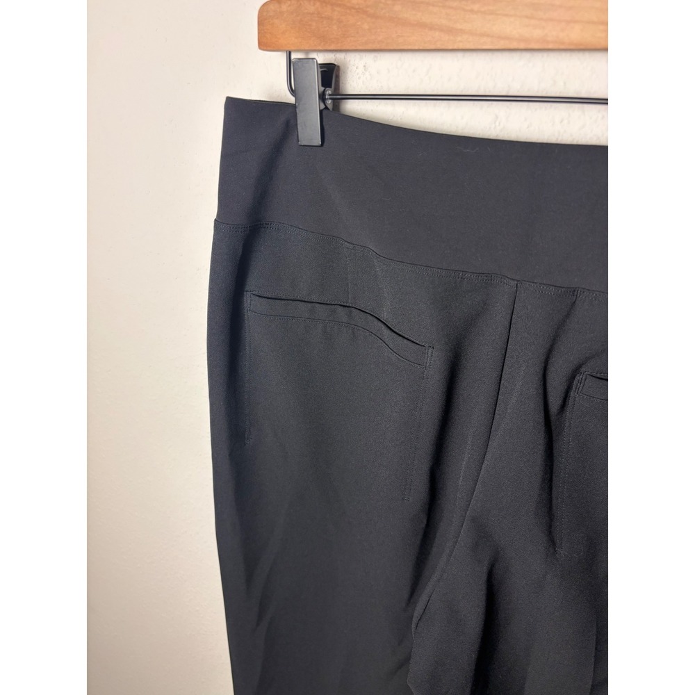 Athleta Endless Pants Black High Rise Tapered Trouser 28" Inseam Womens Size 12 - Picture 3 of 4